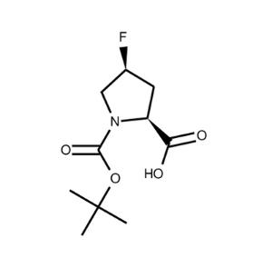 (2S,4S)-1-(tert-Butoxycarbonyl)-4-fluoro-2-pyrrolidinecarboxylic acid