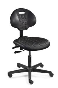 Chair, PU with caster