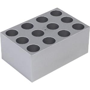 Block for 12x18mm tubes for dry baths (DBA27)