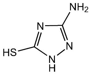 3-Amino-1H-1,2,4-triazole-5-thiol 98+%
