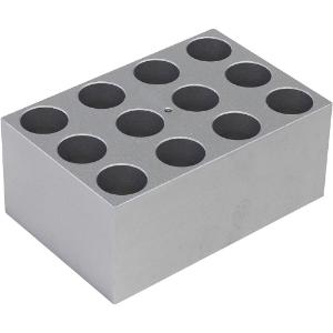 Block for 12x19mm vials for dry baths (DBA40)