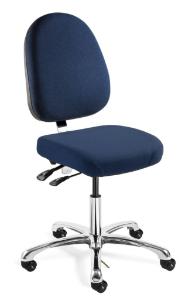 Chair upholstered ESD safe, navy