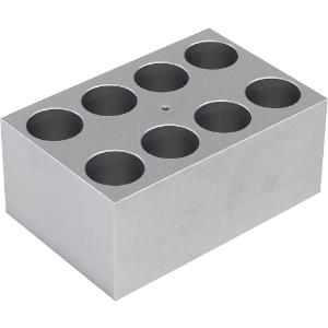 Block for 8x23mm vials for dry baths (DBA42)