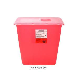 VWR Sharp Container, 3 Gallons Slide Lid