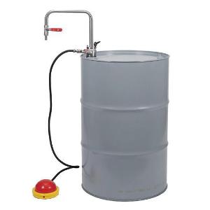Bürkle Foot-Operated Barrel Pumps for Solvents