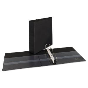 Avery nonstick heavy-duty round ring view binder, 2" capacity, black