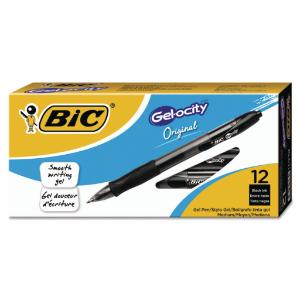 BIC® Velocity® Retractable Gel Roller Ball Pen