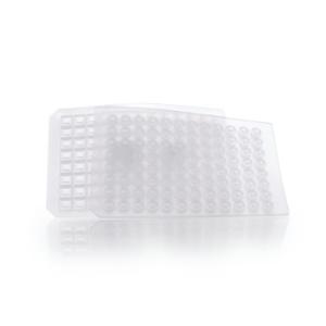 WHEATON® microliter plate sampling system™ μlmats™ 96-well silicone coated ptfe, pre-cut, thin, natural, round well, case of 10