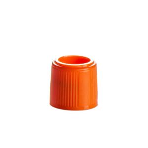 Screw caps, sample tubes, orange