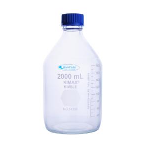 KimCote® GL 45 Media Bottle, 2 l