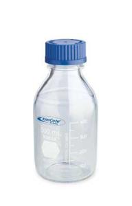 KimCote® GL 45 Media Bottle, 500 ml