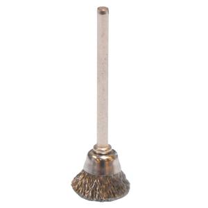 Weiler® Miniature Stem-Mounted Cup Brush, ORS Nasco