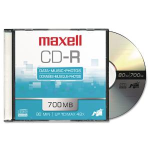 Maxell® CD-R Recordable Disc, Essendant LLC MS