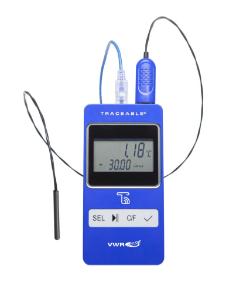 Thermometer ethernet logger without bottle