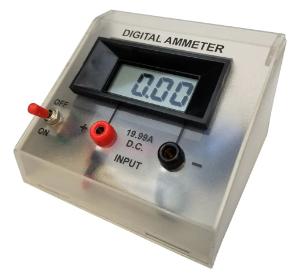 Digital ammeter, 0-20V