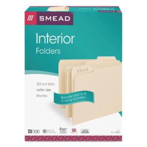 Smead® Interior File Folders
