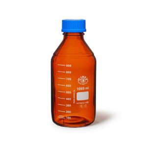 Media bottle amber, 1000 ml