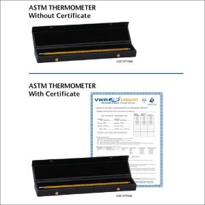 ISO17025 ASTM Certified Liquid-in-Glass Mercury Thermometers, Thermco Products