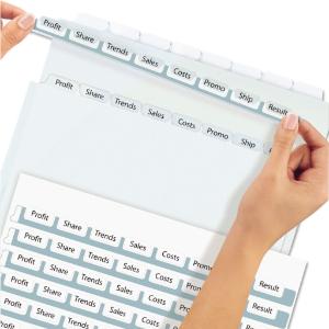 Avery® Index Maker® Clear Label Punched Translucent Dividers