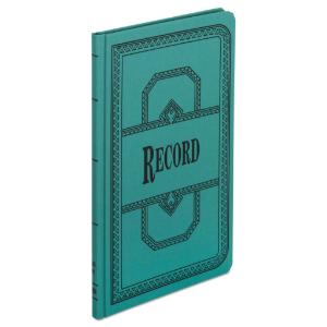 Record/account book, record rule, blue, 150 pages