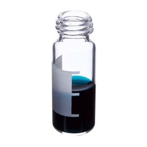 Vial aq screw top clear glass