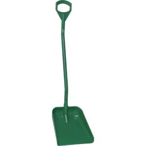 Vikan Ergonomic Shovel, Small Blade, Green