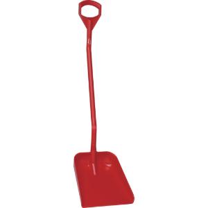 Vikan Ergonomic Shovel, Small Blade, Red
