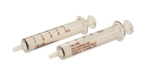 CSLAB syringe 5 ml interchangeable-glass tip