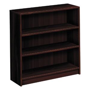 Bookcase, 3 shelves, mahogany