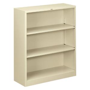 Bookcase 3 shelves, putty