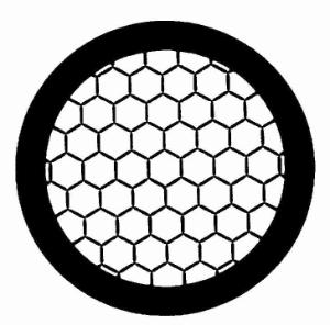 Veco Hexagonal Mesh Grids, Electron Microscopy Sciences