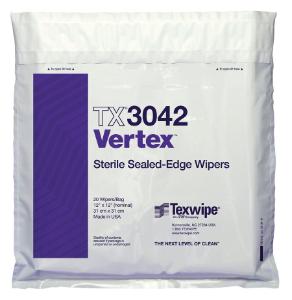 STERILE VERTEX® Polyester High Sorption Wipers, Texwipe®