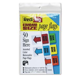 Removable/Reusable Standard Page Flags Value Pack, Redi-Tag