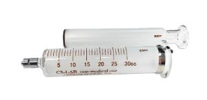 CSLAB syringe 30 ml lock tip-matched