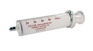 CSLAB syringe 100 ml matched-lock tip