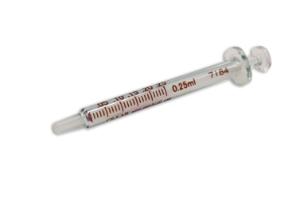 CSLAB syringe 25 ml matched-glass tip