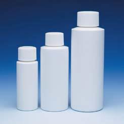 Cylinder Round Bottles, High Density Polyethylene, Narrow Mouth, WHEATON®, DWK Life Sciences