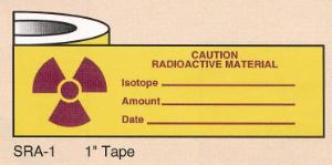 Specialty Warning Label Radioactive