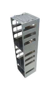 VWR Aluminum rack 1×10 for 2 boxes