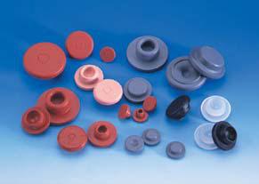 Straight Plug Rubber Stoppers, Wheaton