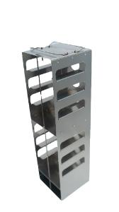VWR Aluminum rack 1×9 for 2 boxes