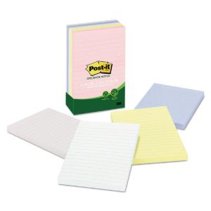 Post-it® Greener Notes Original Recycled Note Pads, Essendant