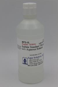 Sulfate Standard 750 ppm Weight-Volume Aqueous