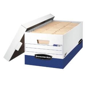 Bankers Box® PRESTO™ Maximum Strength Storage Boxes