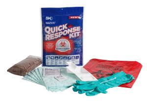 Hazwik quick response kit, bodily fluid