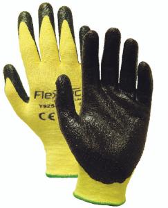 FlexTech Stretch Gloves with Foam Nitrile Palm Coating