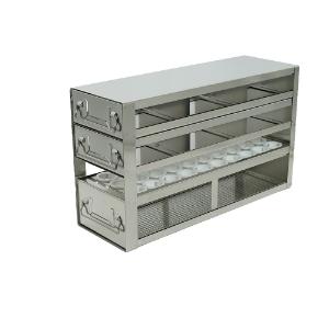 VWR Combinationrack for 6×2 boxes and 30 tubes