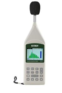 Real Time Octave Band Analyzer, NIST Certified, Extech