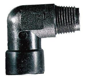Union Fitting, Male to Female Threaded Adapter, Elbow