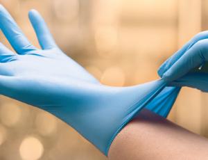 Esteem Stretchy Nitrile Examination Gloves Cardinal Health